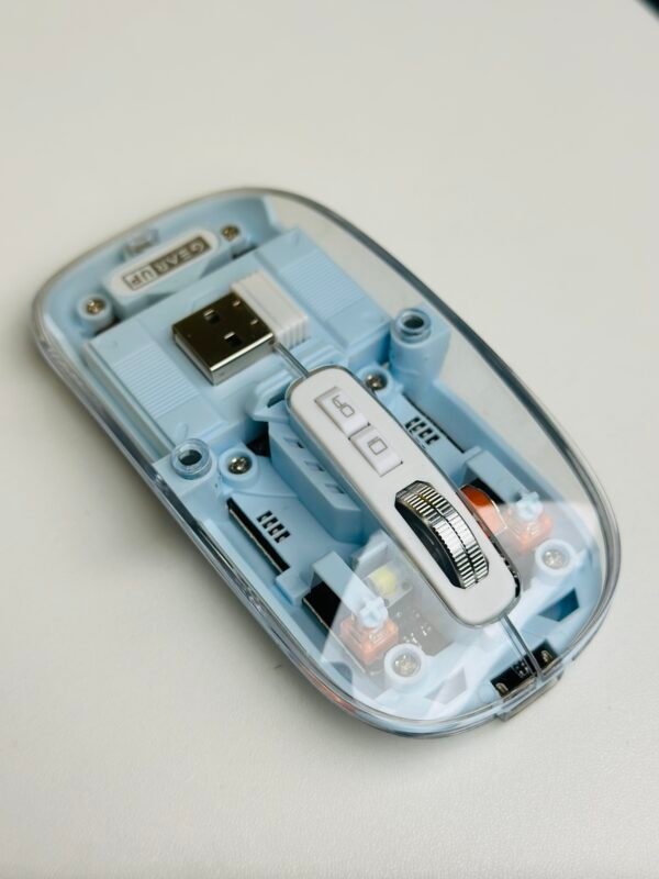 GearUP WM30 Transparent Magnetic Wireless Mouse - Image 5