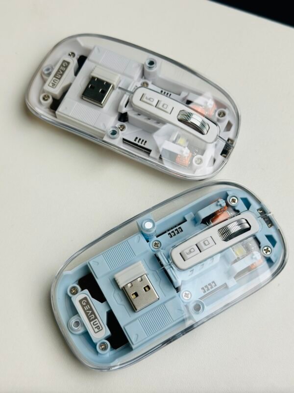 GearUP WM30 Transparent Magnetic Wireless Mouse