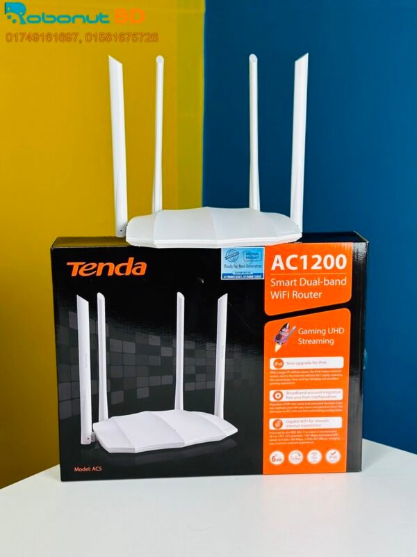 Tenda AC5 AC1200 Smart Dual-Band WiFi Router