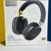 Hoco W35 Wireless Headphone (Black and Silver) - Image 2