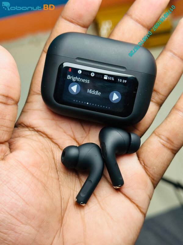 A9 Pro ANC Touch Screen Display Earbuds - Image 5