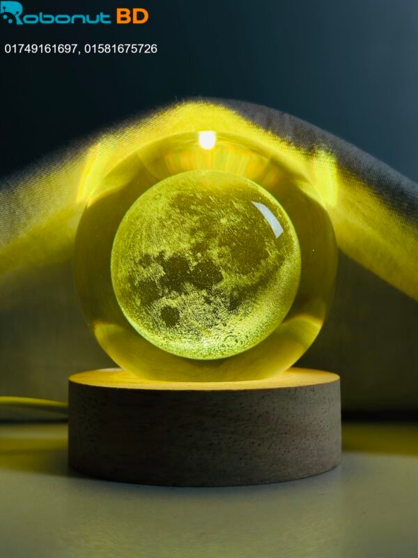 3D Crystal Ball - Galaxy (7 Color Base) - Image 10