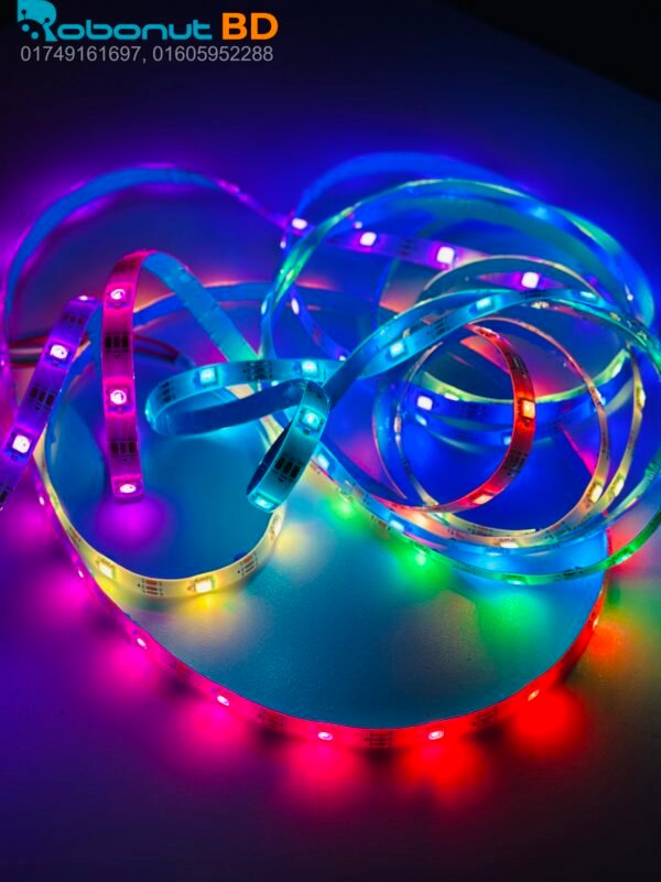 GearUP SL50W Waterproof 5 Meter RGB Strip Light with App and Remote Control (Music Sync) - Image 5