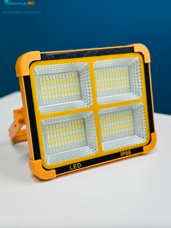 GearUP SFL-100 Solar LED Flood Light with Solar charging upto 8 hour backup