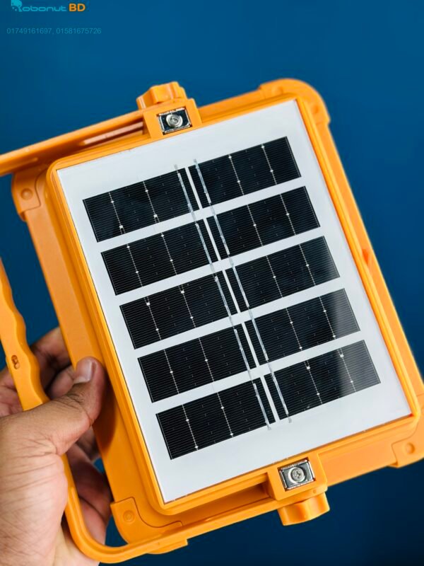 GearUP SFL-100 Solar LED Flood Light with Solar charging upto 8 hour backup - Image 2