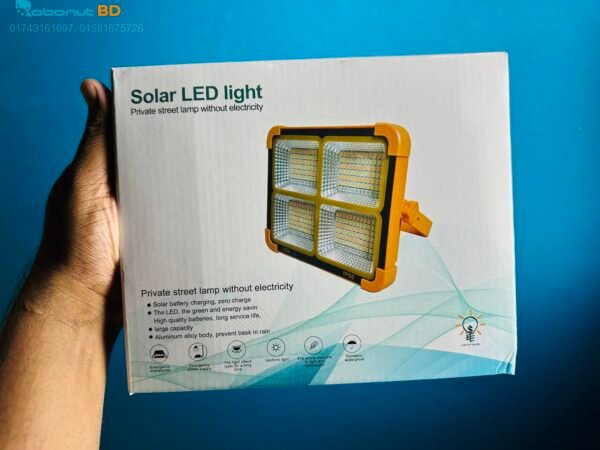 GearUP SFL-100 Solar LED Flood Light with Solar charging upto 8 hour backup - Image 4