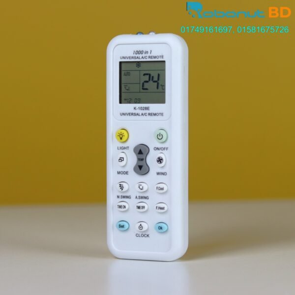 Universal AC Remote- Digital LED 1000-in-1 (Suitable for most Air Conditioner Brands) - Image 4