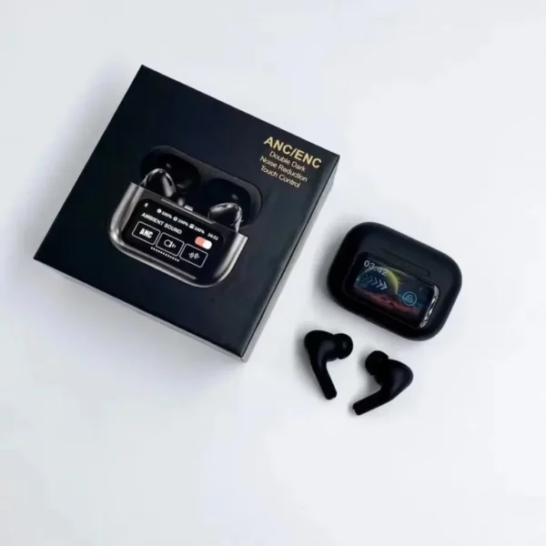 A9 Pro ANC Touch Screen Display Earbuds - Image 9