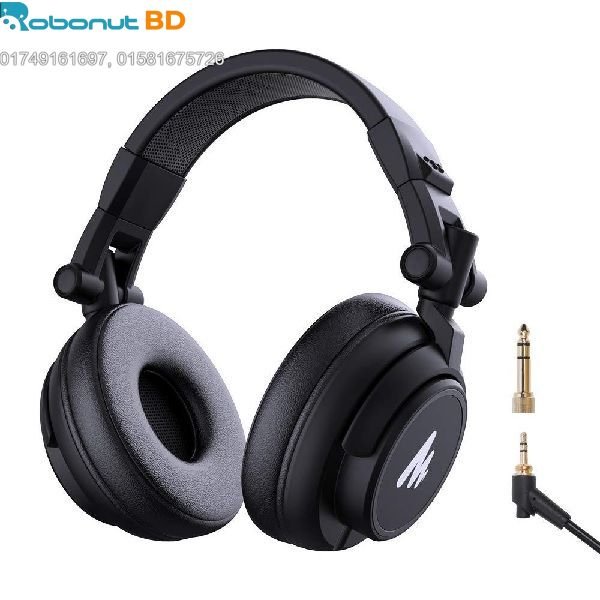 MAONO AU-MH601 Over Ear Stereo Monitor 50MM Drivers Studio Headphones for Music, DJ, Podcast - Image 5