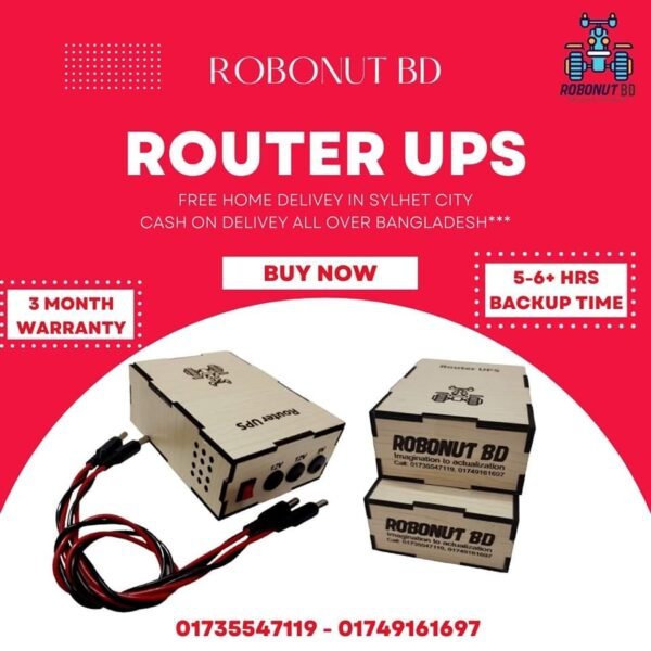 Robonut Special Router and ONU UPS (12v-12v-9v, 12v-9v-5v) - Image 7