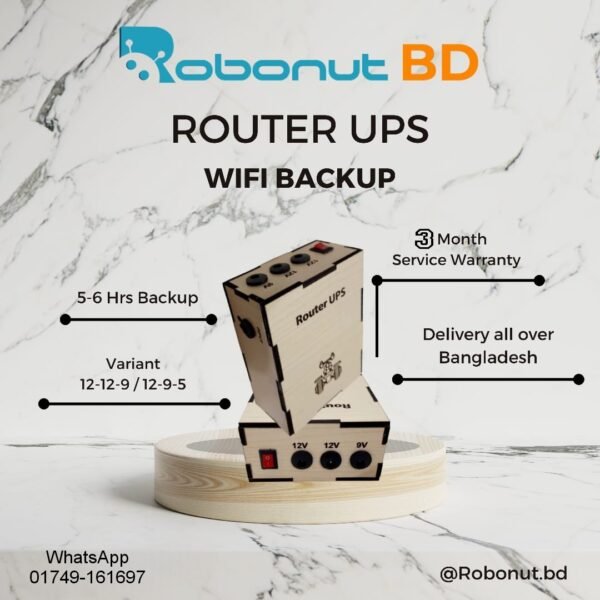 Robonut Special Router and ONU UPS (12v-12v-9v, 12v-9v-5v) - Image 10